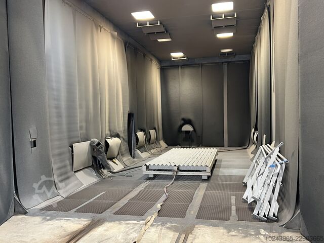 Strahl- und Lackierkabinen USF 3 cabines de grenaillage et de peinture