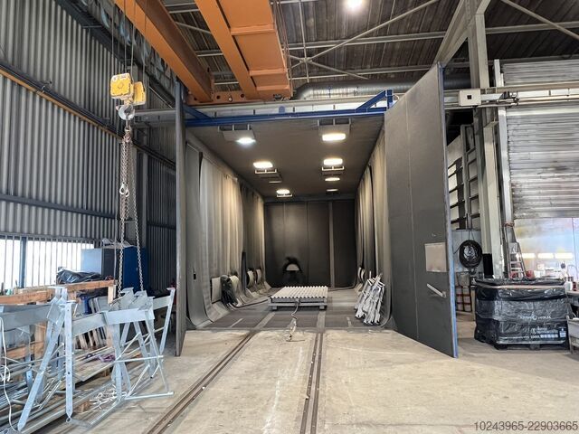 Strahl- und Lackierkabinen USF 3 cabines de grenaillage et de peinture