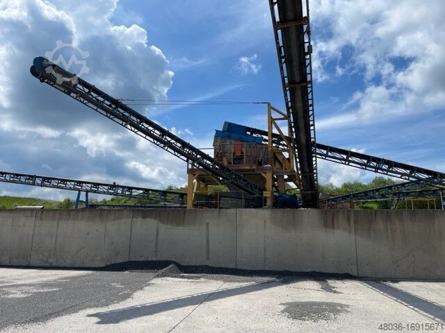 Brechanlage Sandvik Svedala Hartgesteins-Aufbereitungsanlage