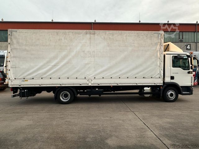 LKW mit Pritsche & Plane MAN TGL 12.220 * ACC-SPUR-ASST * BORDWAND * LBW *