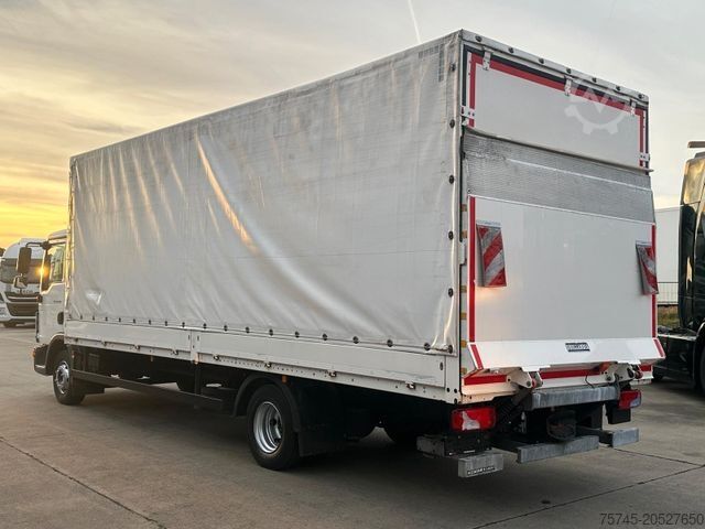 LKW mit Pritsche & Plane MAN TGL 12.220 * ACC-SPUR-ASST * BORDWAND * LBW *