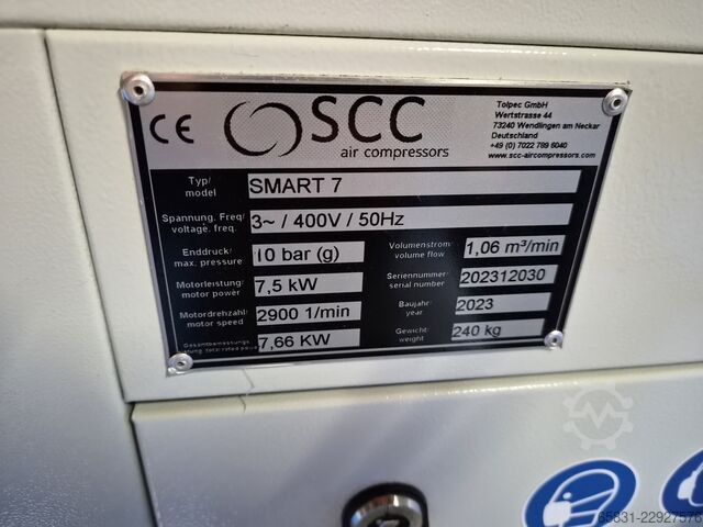 Screw compressor SCC SMART 7