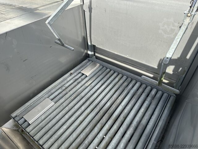 Burg AL-E 1.11 waterdumper / unloader with dryer for apples BURG AL-E-1.11-waterdumper-unloader