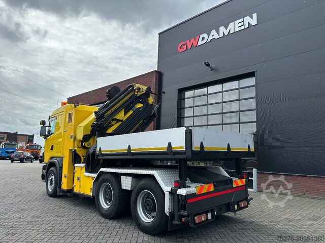 Heavy load Scania R164-580 V8 6x4 Tractor unit Palfinger PK 56002...