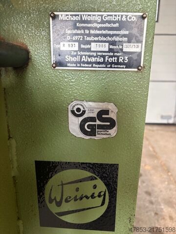 Sharpening machine weinig Rondamat 931