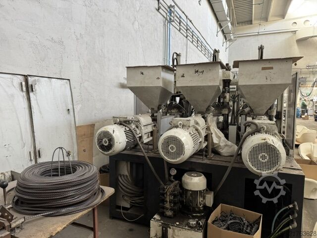 Machine for thermosetting plastic Main Group Vilor SP345/3