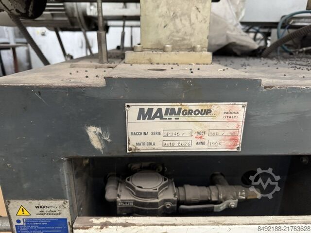 Machine for thermosetting plastic Main Group Vilor SP345/3