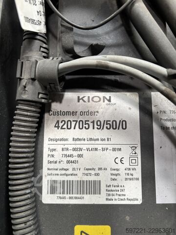 Hochhubwagen Still EXV-SF 14 Li-Ion Still Silber refurbished
