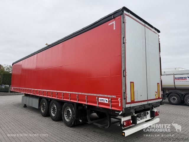 Open semitrailer with tarp Schmitz Cargobull Curtainsider Standard Getränke