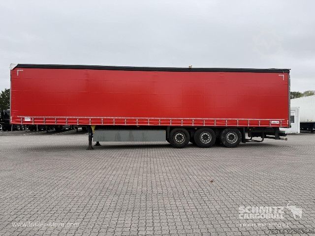 Open semitrailer with tarp Schmitz Cargobull Curtainsider Standard Getränke