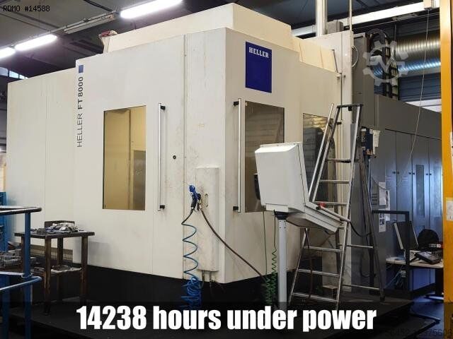 Vertikalbearbeitungszentrum HELLER FT 8000