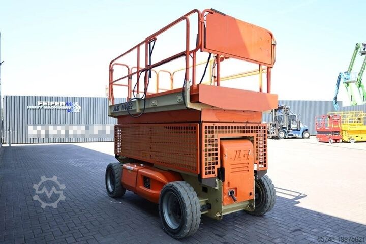 Scherenhebebühne JLG M4069 Hybrid, 14.2m Working Height, 360kg Capacity