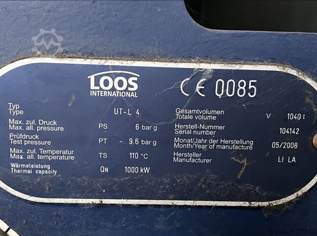 Loos 1000 kW heating container emergency heating gas oil Viessmann Buderus Loos 1000kw Heizcontainer Notheizung Gas Öl Viessmann Buderus Loos 1000kw Heizcontainer Notheizung Gas Öl Viessmann Buderus