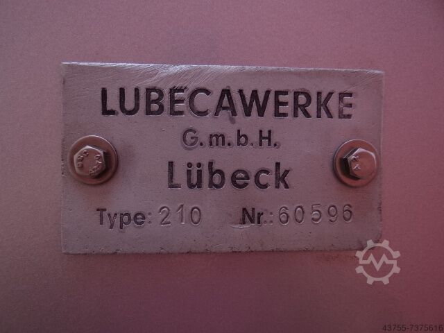Can seamer semi automatic Lubeca LW210