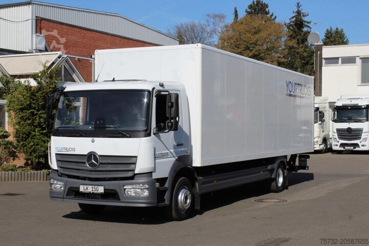 Box truck Mercedes-Benz Atego 1321 E6  Koffer Klima Kamera Schalter LBW