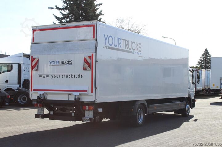 Box truck Mercedes-Benz Atego 1321 E6  Koffer Klima Kamera Schalter LBW
