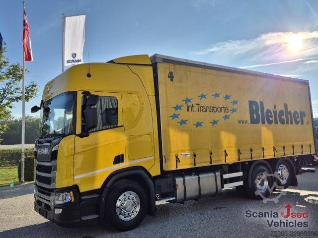 LKW mit Pritsche & Plane Scania R450B6x2NB Pritsch PL LBW !!