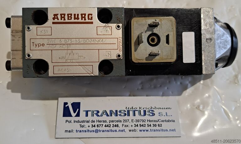 Injection molding machine Arburg 3WE6B73-53