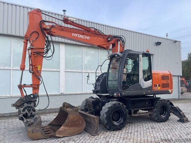 Wheel excavator Hitachi ZX 140 W-3