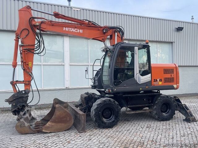 Wheel excavator Hitachi ZX 140 W-3
