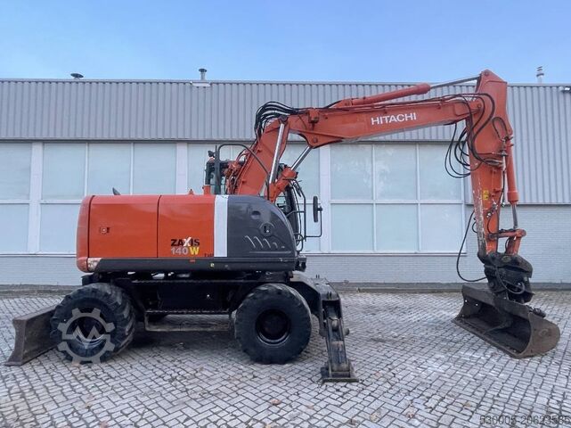Wheel excavator Hitachi ZX 140 W-3