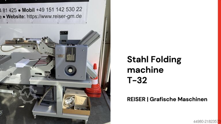 Folding machine STAHL T32/2-32/2-US