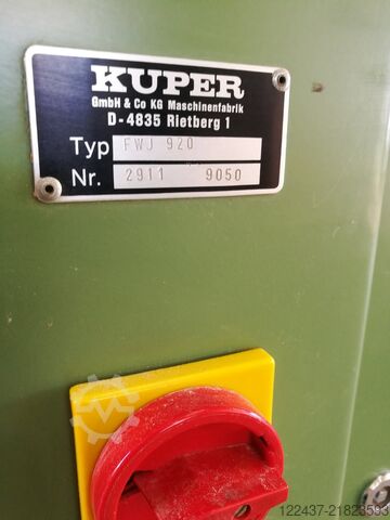 Furnierzusammensetzmaschine Kuper FWJ 920