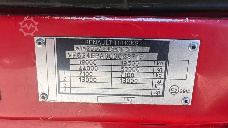 Standard tractor Renault Premium 460 DXI (GOOD CONDITION / BONNE ETAT)