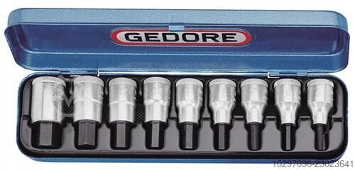 Socket set IN 19 - 1 pc Gedore 