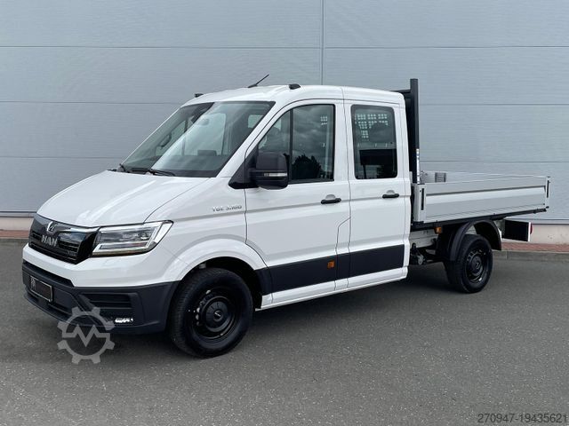 Pick-up van MAN TGE 3.160 Pritsche DOKA MR HECK AHK 3.5t ACC NAV