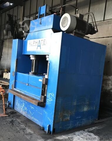 Double-column hydraulic press, double-column press, straightening press, hydro press ALPHA TEC -- ALPHATEC RPS 5000