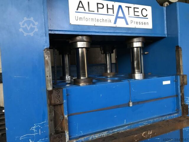 Double-column hydraulic press, double-column press, straightening press, hydro press ALPHA TEC -- ALPHATEC RPS 5000