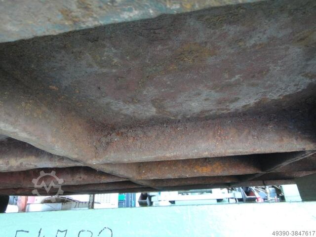 Steel cast grey cast iron alignment and welding plate, heavily ribbed, heavy-duty alignment plate  2000x1600