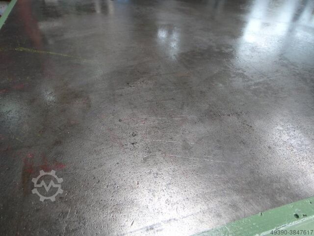 Steel cast grey cast iron alignment and welding plate, heavily ribbed, heavy-duty alignment plate  2000x1600