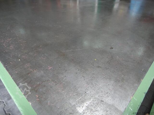 Steel cast grey cast iron alignment and welding plate, heavily ribbed, heavy-duty alignment plate  2000x1600