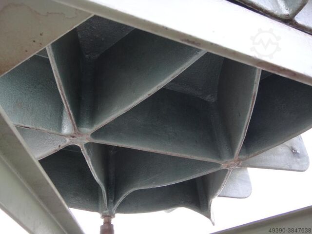 Steel cast/grey cast iron straightening and welding plate, heavily ribbed, formerly a marking and me  1000x1000