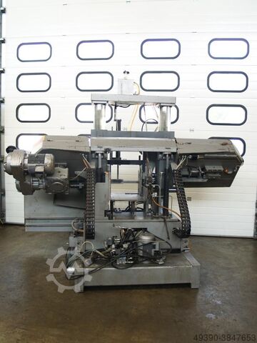 Column-guided band saw semi-automatic, horizontal band saw semi-automatic, automatic band saw, produ METORA - KALTENBACH HMB 380 DS