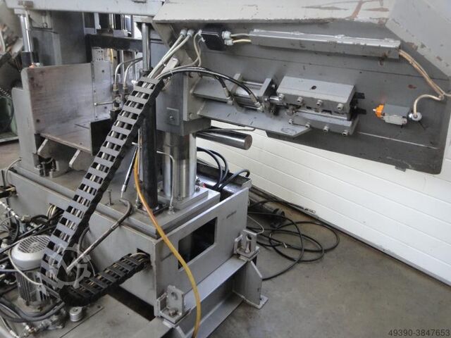 Column-guided band saw semi-automatic, horizontal band saw semi-automatic, automatic band saw, produ METORA - KALTENBACH HMB 380 DS