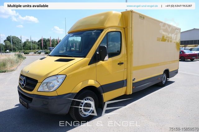 Box van mercedes-benz SPRINTER 310 CDI MAXI EURO-5 KOFFER REGALE KAMERA DURCHGANG