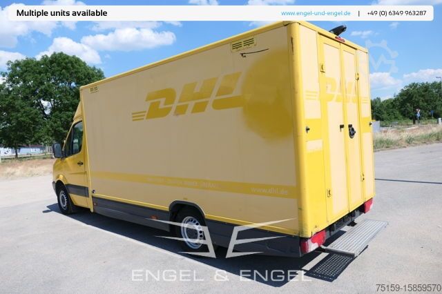 Box van mercedes-benz SPRINTER 310 CDI MAXI EURO-5 KOFFER REGALE KAMERA DURCHGANG