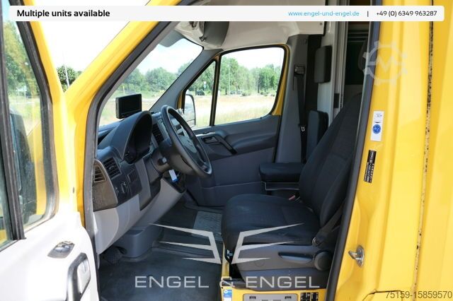 Box van mercedes-benz SPRINTER 310 CDI MAXI EURO-5 KOFFER REGALE KAMERA DURCHGANG