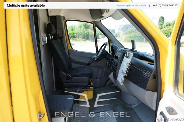 Box van mercedes-benz SPRINTER 310 CDI MAXI EURO-5 KOFFER REGALE KAMERA DURCHGANG