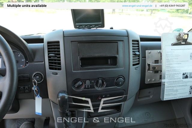 Box van mercedes-benz SPRINTER 310 CDI MAXI EURO-5 KOFFER REGALE KAMERA DURCHGANG
