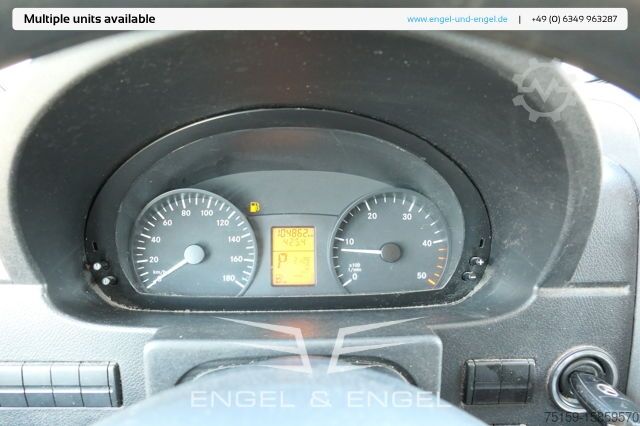 Box van mercedes-benz SPRINTER 310 CDI MAXI EURO-5 KOFFER REGALE KAMERA DURCHGANG