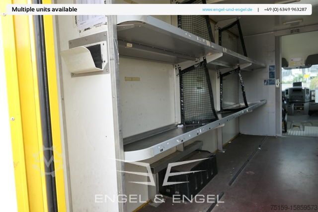 Box van mercedes-benz SPRINTER 310 CDI MAXI EURO-5 KOFFER REGALE KAMERA DURCHGANG