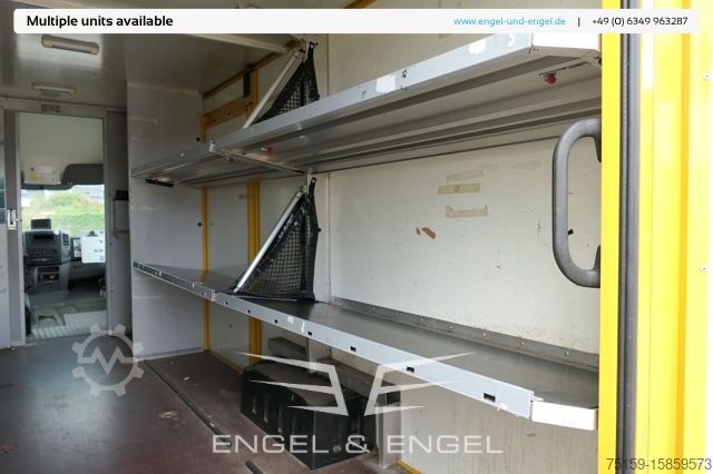 Box van mercedes-benz SPRINTER 310 CDI MAXI EURO-5 KOFFER REGALE KAMERA DURCHGANG