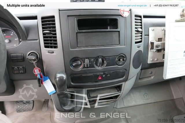 Box van mercedes-benz SPRINTER 310 CDI MAXI EURO-5 KOFFER REGALE KAMERA DURCHGANG