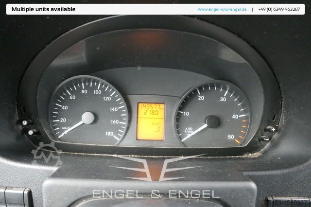 Box van mercedes-benz SPRINTER 310 CDI MAXI EURO-5 KOFFER REGALE KAMERA DURCHGANG