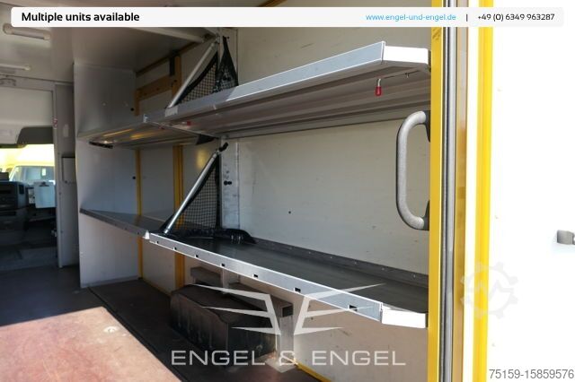 Box van mercedes-benz SPRINTER 310 CDI MAXI EURO-5 KOFFER REGALE KAMERA DURCHGANG