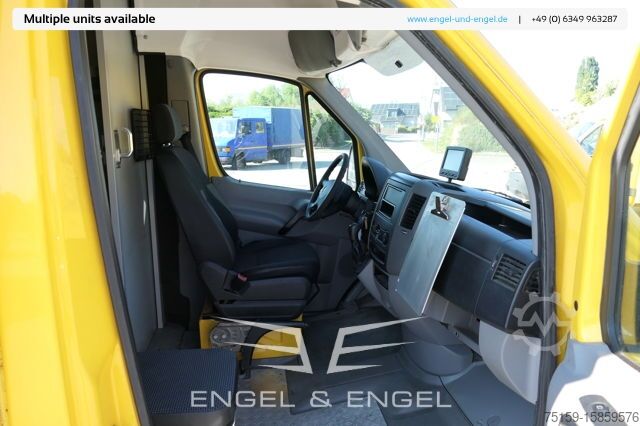 Box van mercedes-benz SPRINTER 310 CDI MAXI EURO-5 KOFFER REGALE KAMERA DURCHGANG